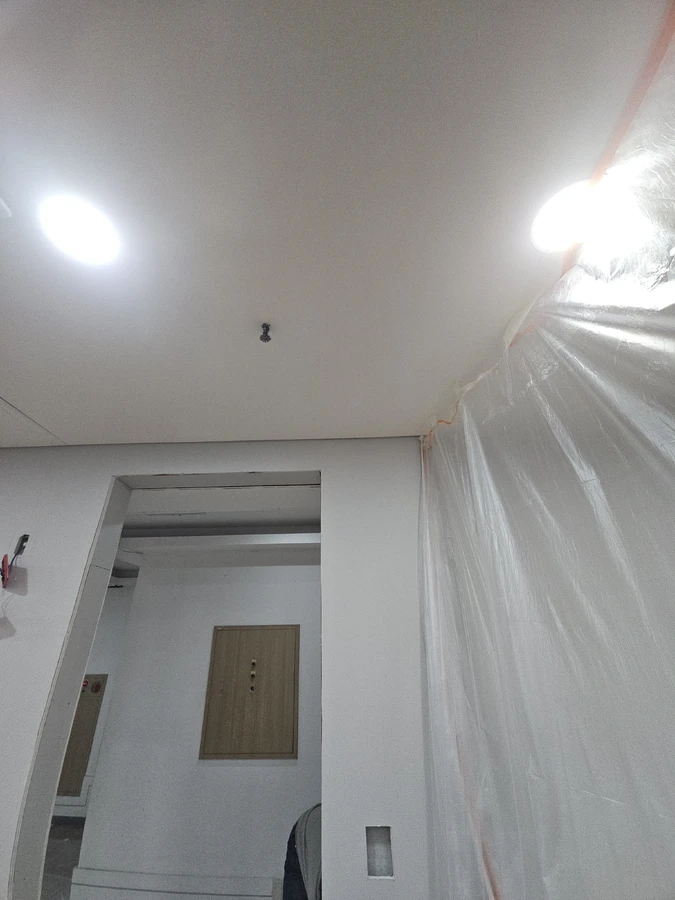 점검구 시공 작업 예시