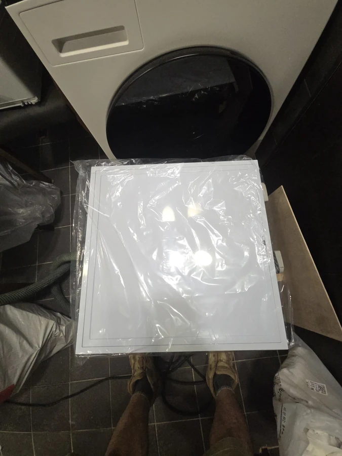 점검구 설치 과정 - 개구부 작업